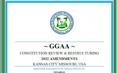 Draft Proposed AMENDMENT: GGAA Restructuring & Constitution Review