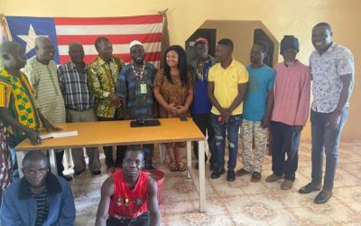 GGAA- NATIONAL ADMINISTRATION TEAM ARRIVED IN ZWEDRU CITY