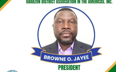 Congratulations from GGAA Administration to Honorable Brown O. Jayee and Team