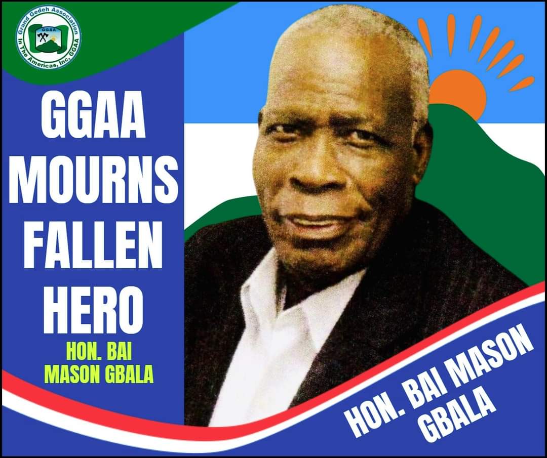GGAA Mourns Death of Gedeh Veteran, Bai M Gbala