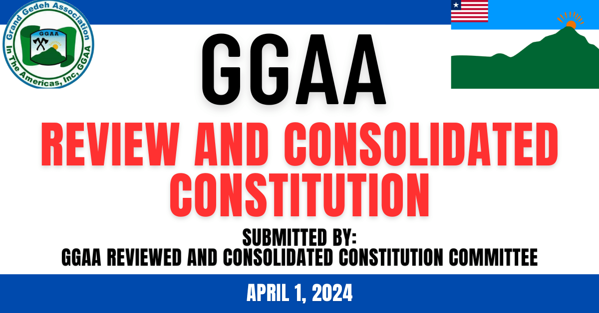 Review and Consolidated Constitution Review and Consolidated Constitution