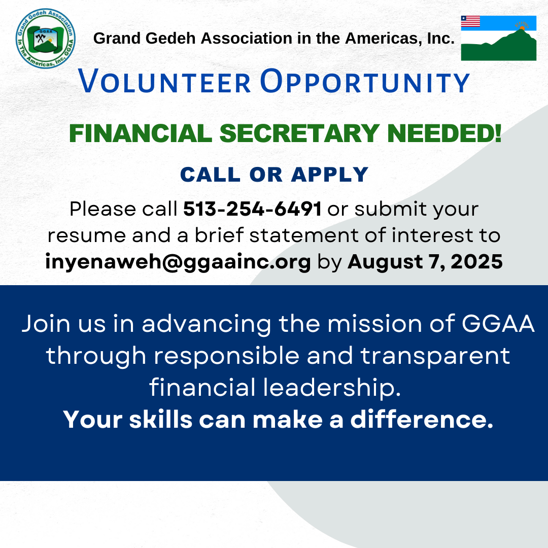We Are Hiring Secretary Job Vacancy – Work Instagram Post Volunteer Opportunity: Financial Secretary Needed